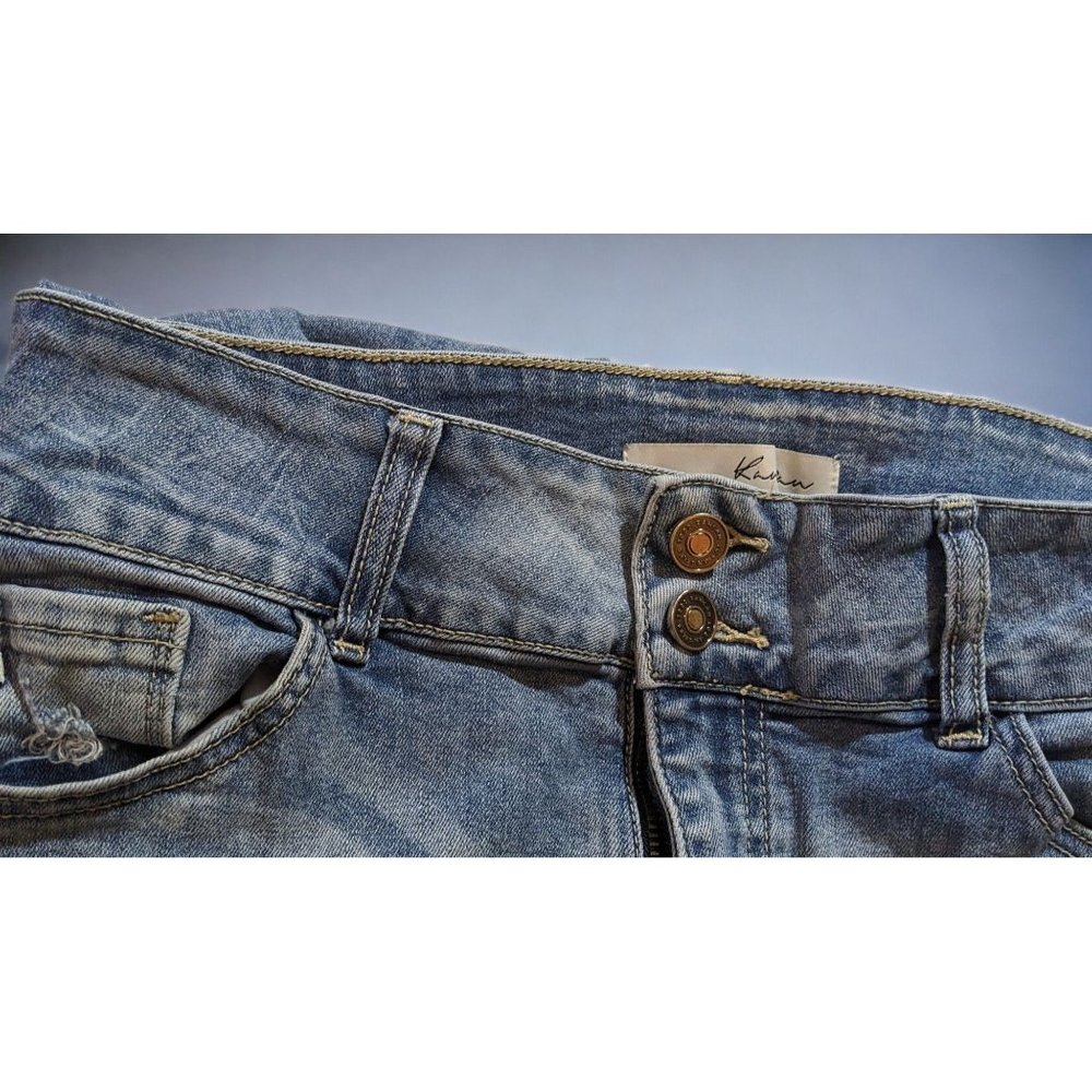 Kancan Distressed Skinny Jeans - Picture 5 of 12
